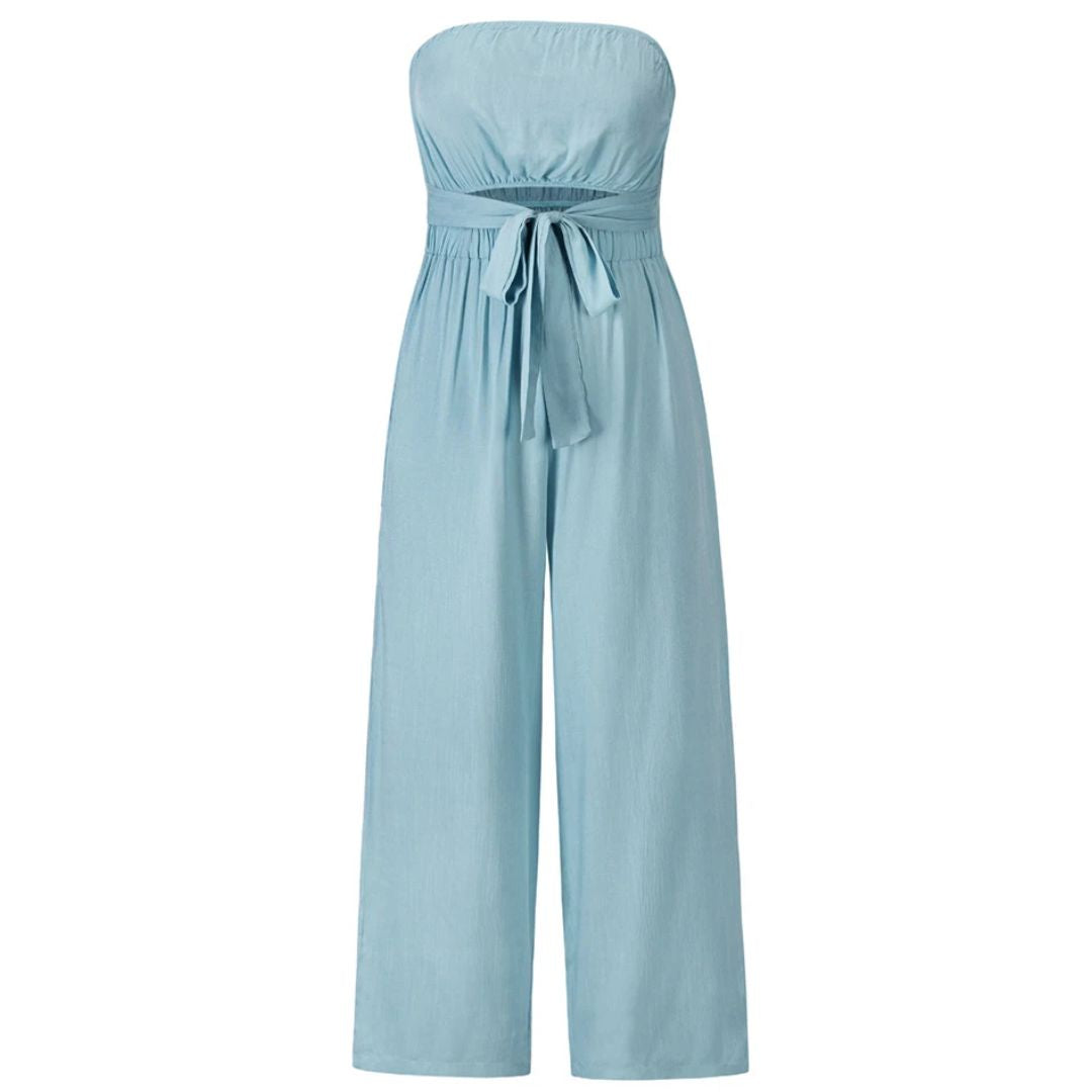 Strapless Jumpsuit Zomers Jurk Vrouwelijk Elegant