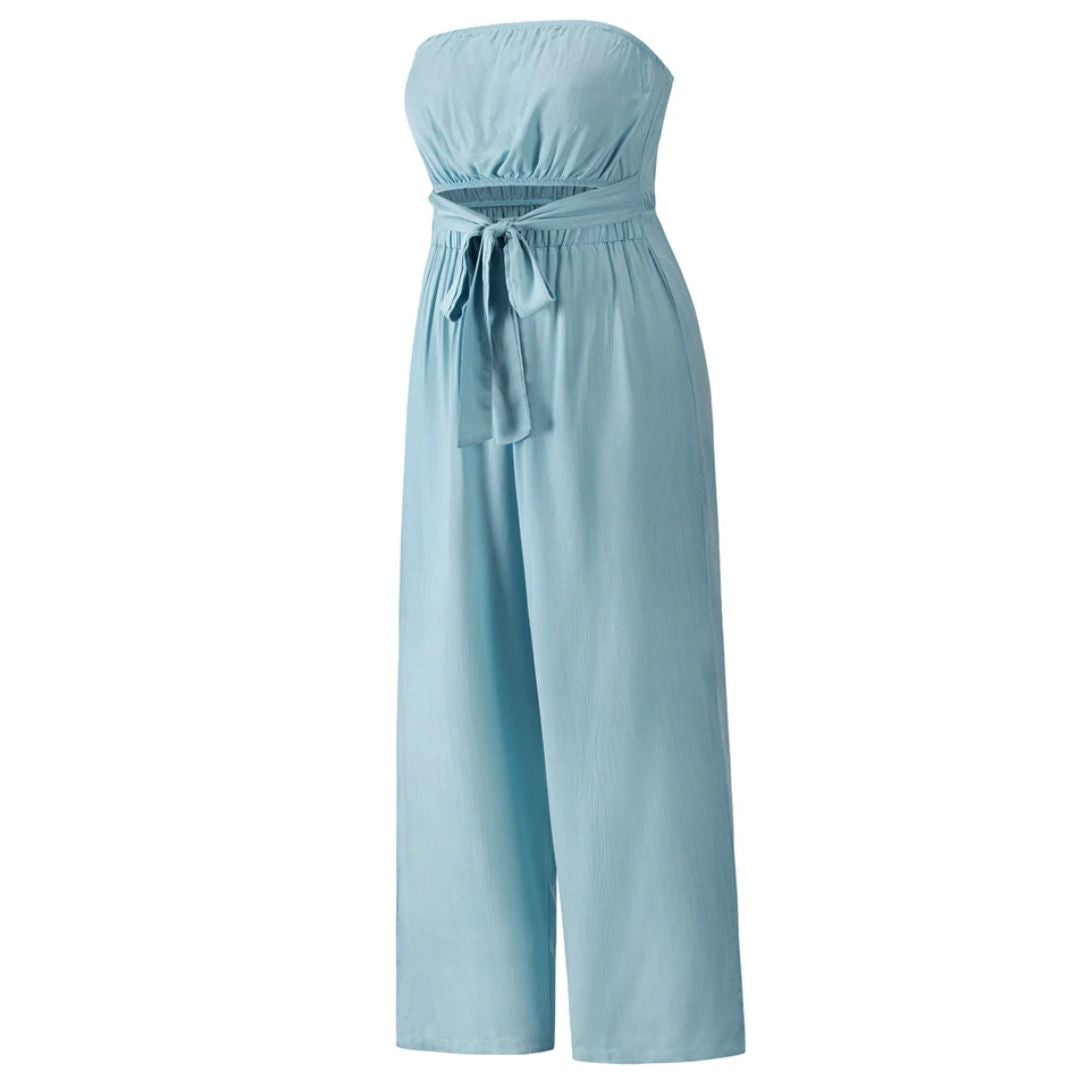 Strapless Jumpsuit Zomers Jurk Vrouwelijk Elegant