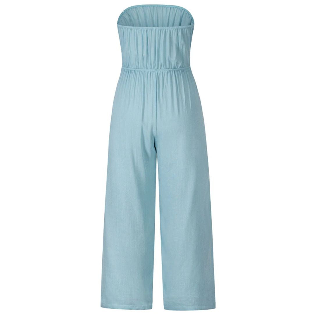 Strapless Jumpsuit Zomers Jurk Vrouwelijk Elegant