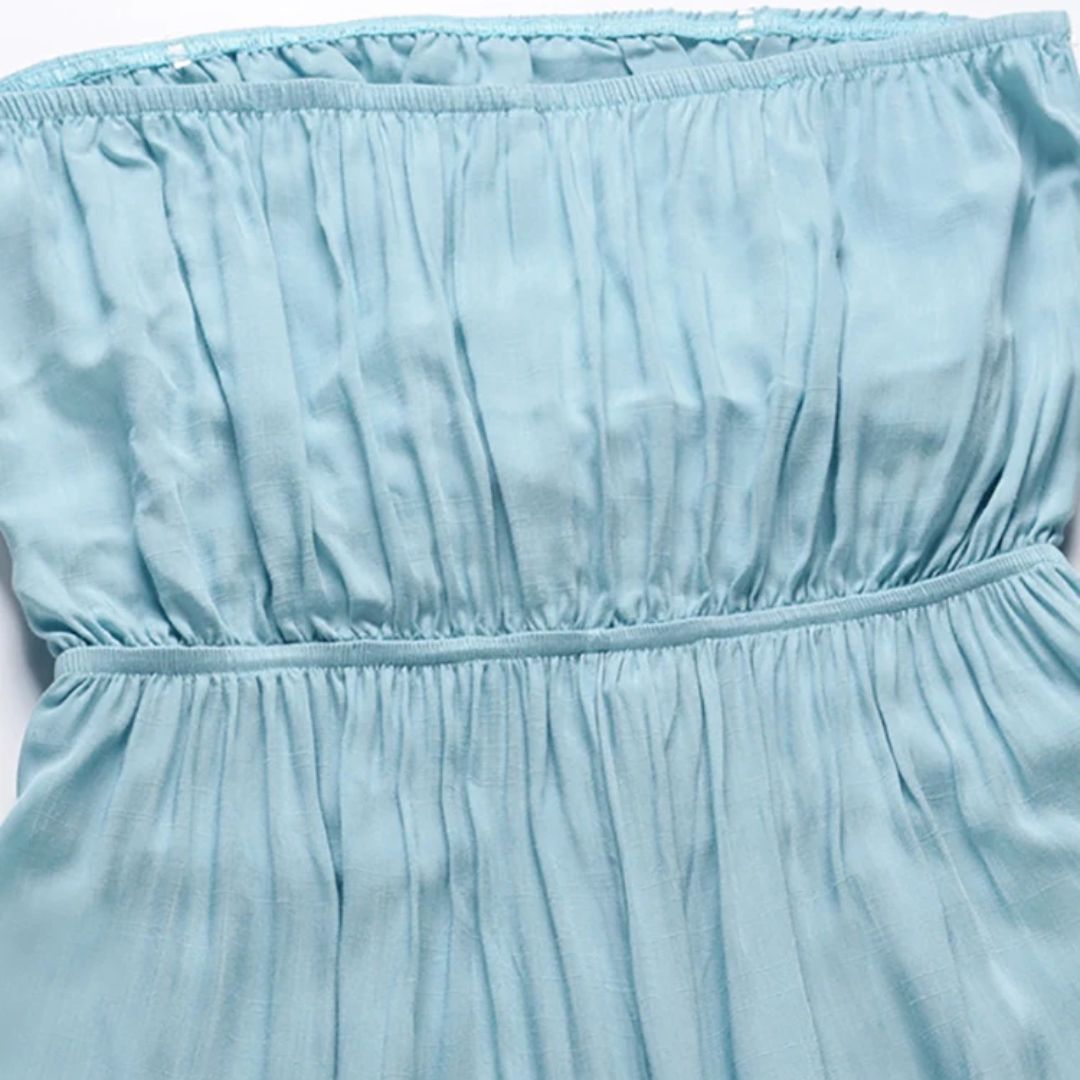 Strapless Jumpsuit Zomers Jurk Vrouwelijk Elegant