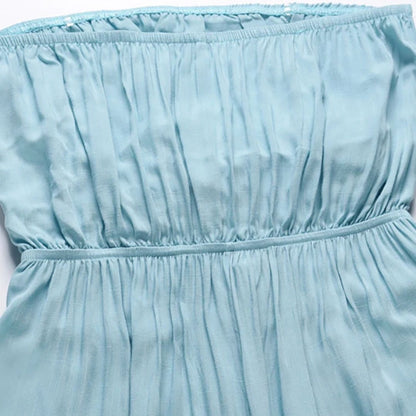Strapless Jumpsuit Zomers Jurk Vrouwelijk Elegant
