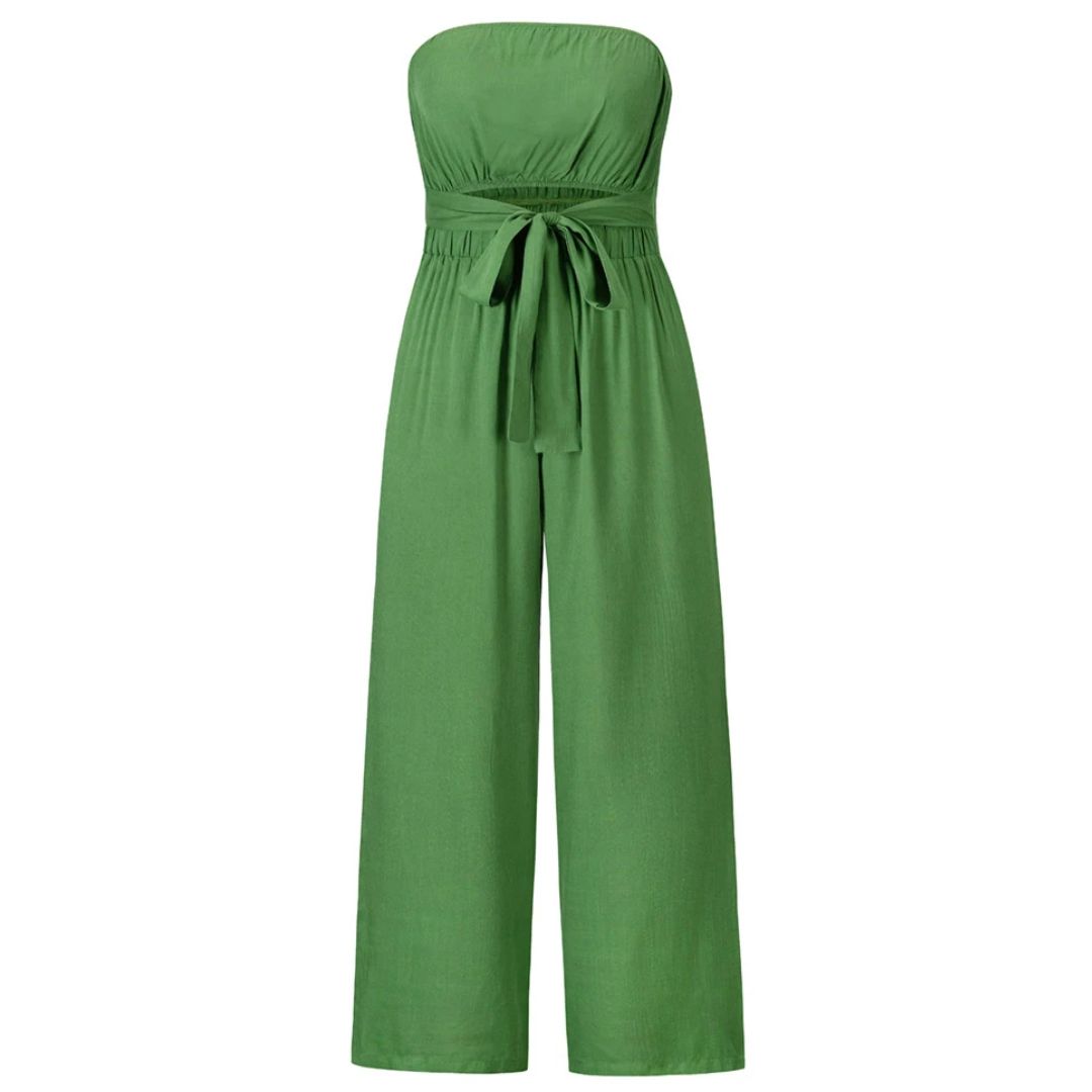 Strapless Jumpsuit Zomers Jurk Vrouwelijk Elegant