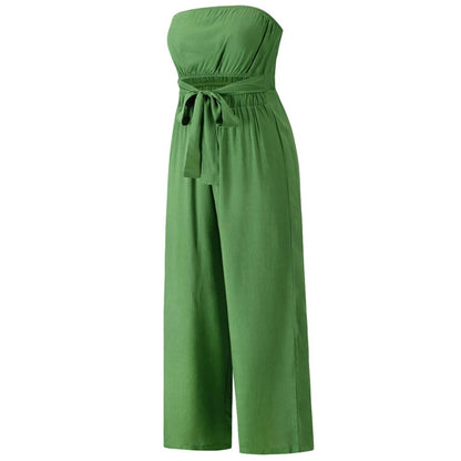 Strapless Jumpsuit Zomers Jurk Vrouwelijk Elegant