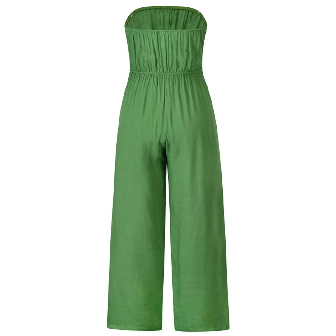 Strapless Jumpsuit Zomers Jurk Vrouwelijk Elegant