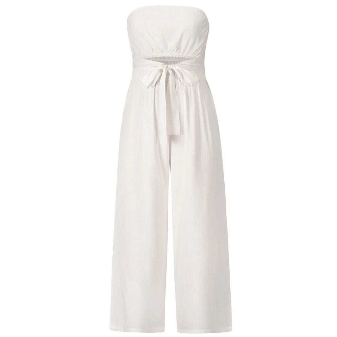 Strapless Jumpsuit Zomers Jurk Vrouwelijk Elegant