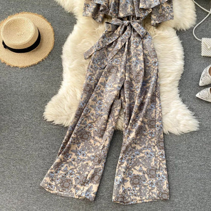 Off-Shoulder Jumpsuit Luchtig Trendy Zomerjurk