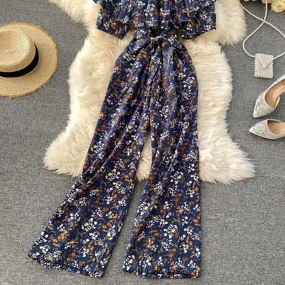 Off-Shoulder Jumpsuit Luchtig Trendy Zomerjurk