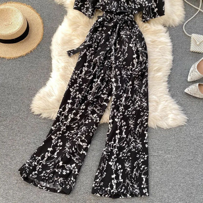 Off-Shoulder Jumpsuit Luchtig Trendy Zomerjurk