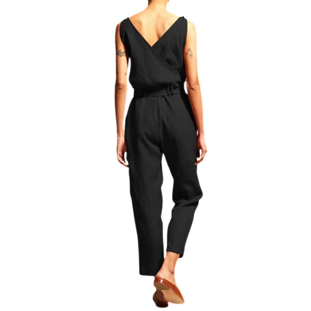 Jumpsuit voor Vrouw Losse Fit Stijlvolle Zomeroutfit