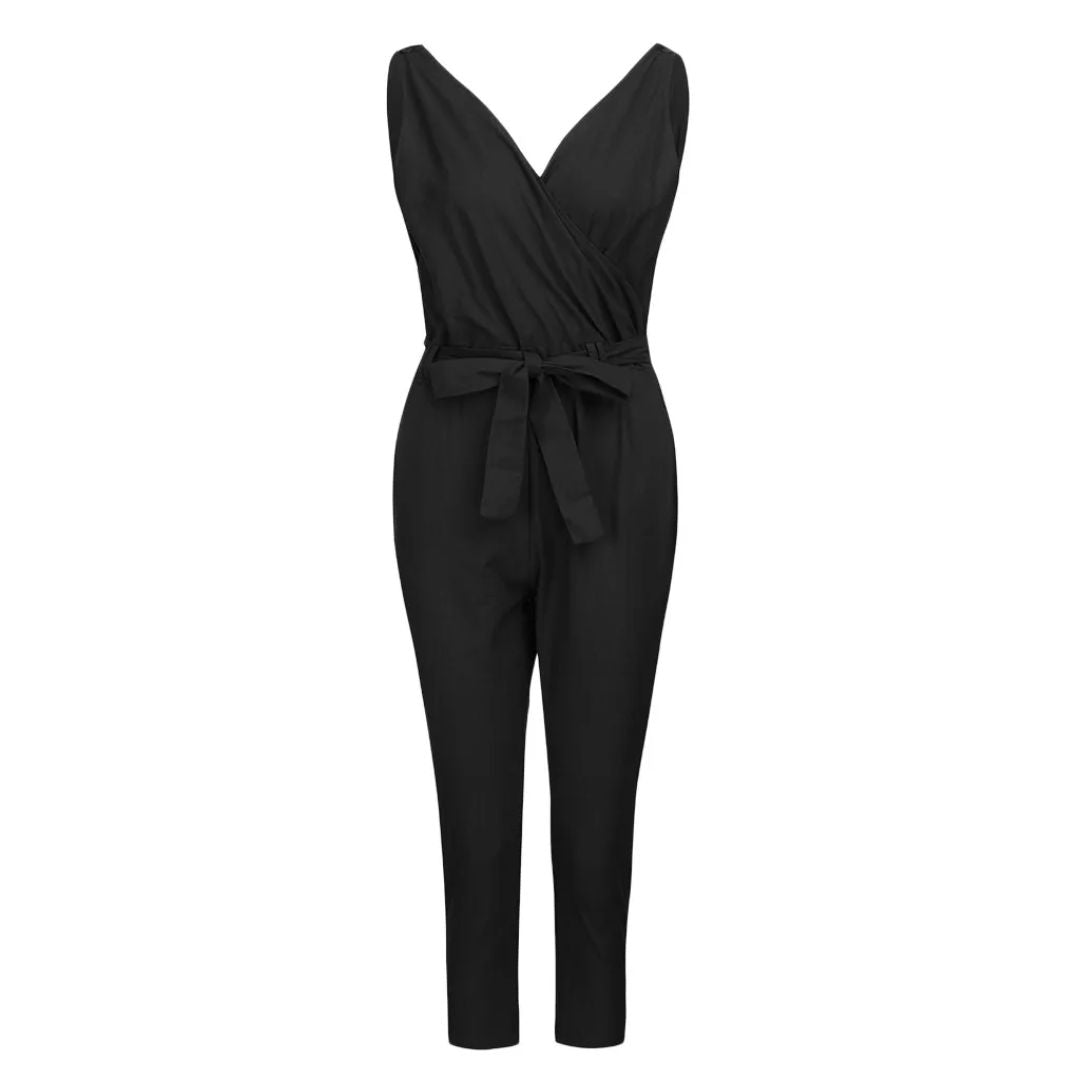 Jumpsuit voor Vrouw Losse Fit Stijlvolle Zomeroutfit