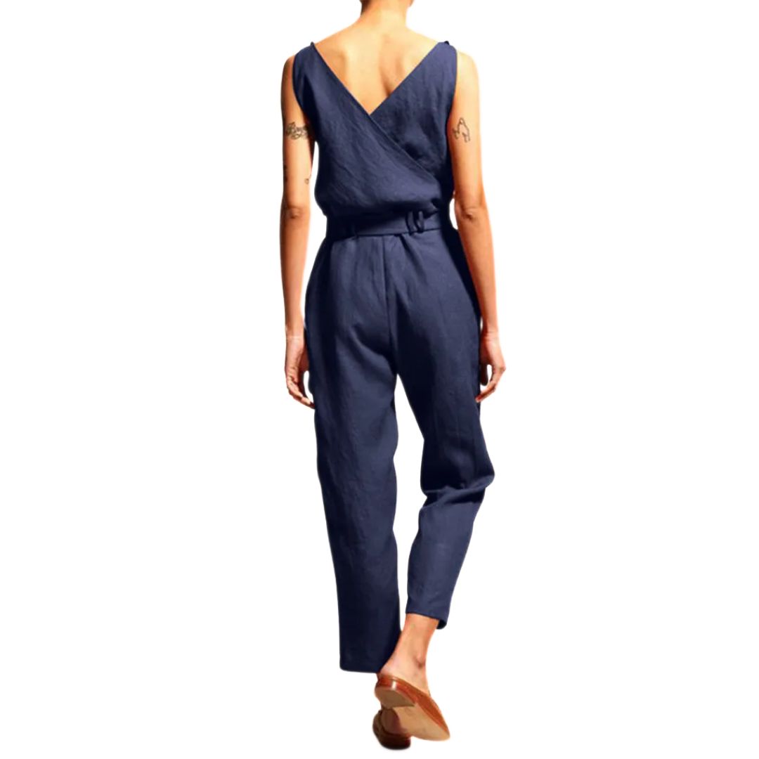 Jumpsuit voor Vrouw Losse Fit Stijlvolle Zomeroutfit
