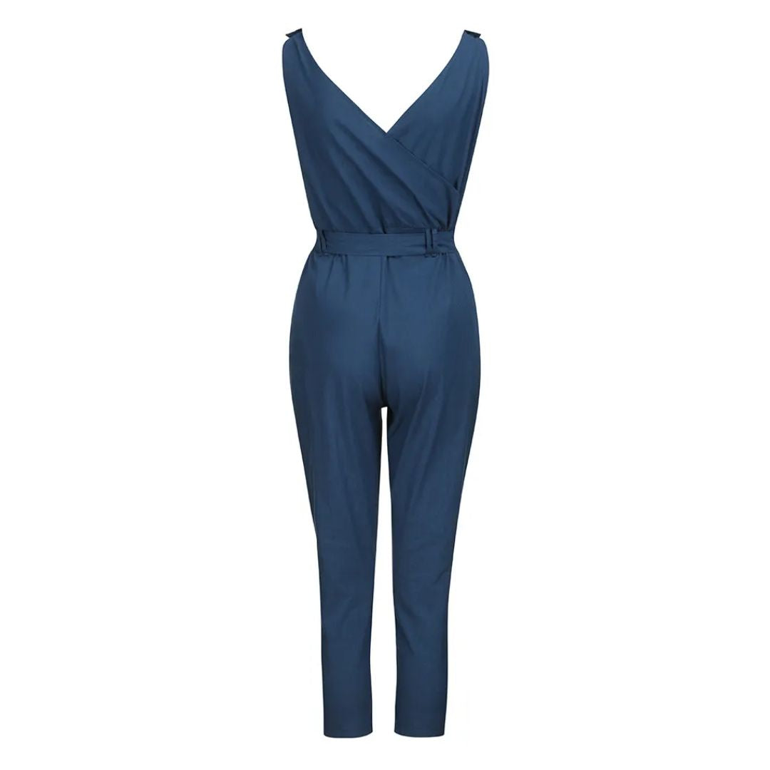 Jumpsuit voor Vrouw Losse Fit Stijlvolle Zomeroutfit