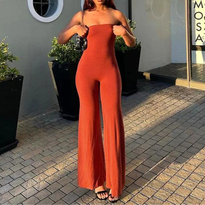 Strapless Jumpsuit ZomerjurkSexy Jurk voor Vrouw