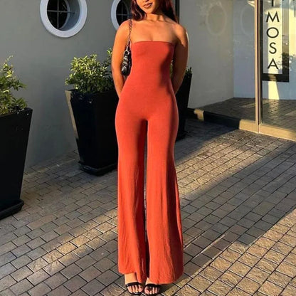 Strapless Jumpsuit ZomerjurkSexy Jurk voor Vrouw