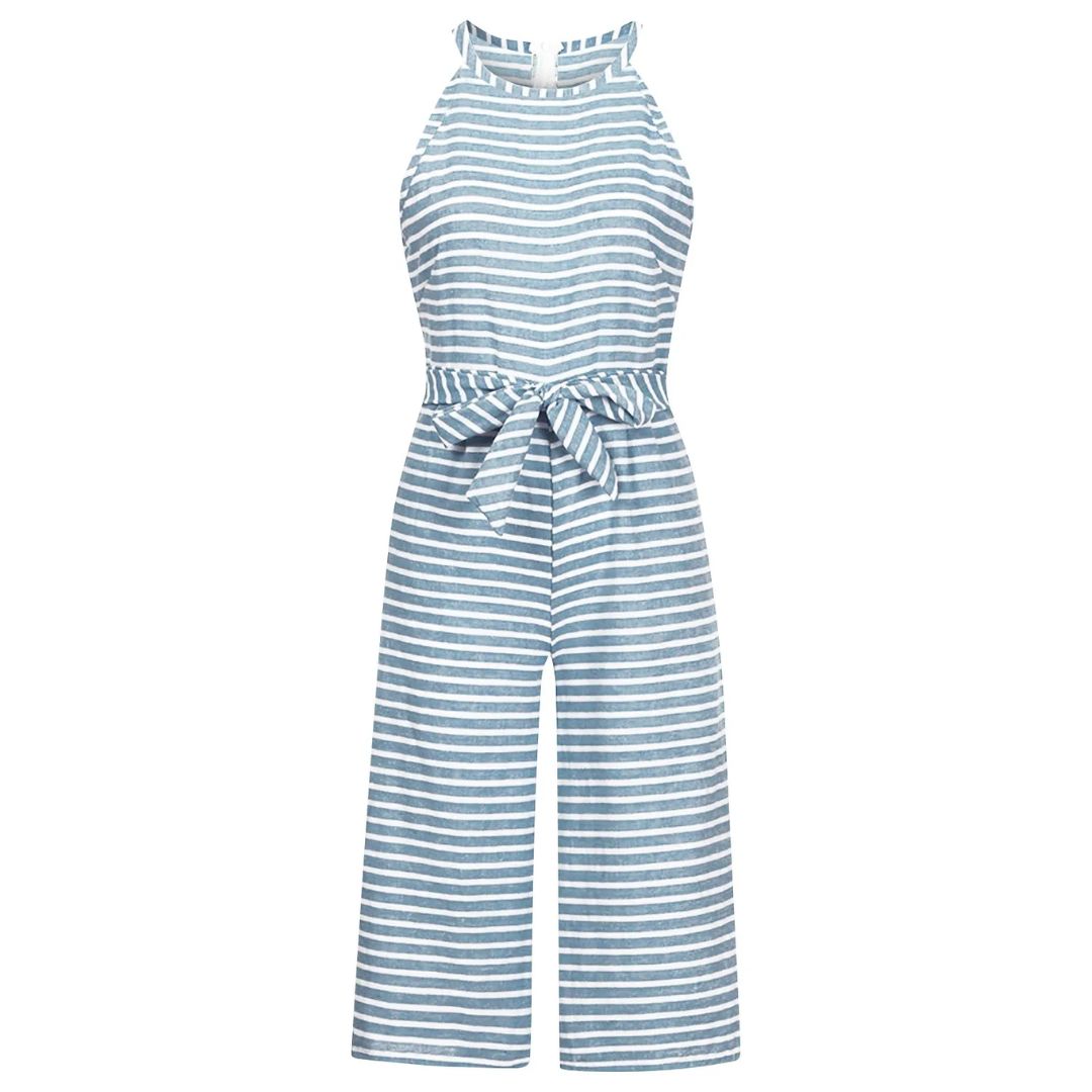 Gestreepte Jumpsuit Casual Marga Zomerkleding - Mode Vibes