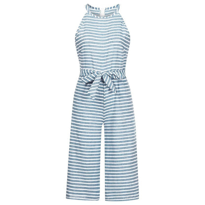 Gestreepte Jumpsuit Casual Marga Zomerkleding - Mode Vibes