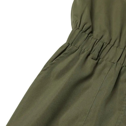 Vrouwelijke Jumpsuit Vintage Stijl Vol Elegance