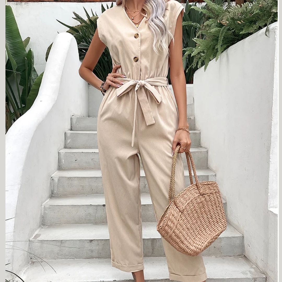 Mouwloze Jumpsuit Carla Stijlvol Zomerjurk