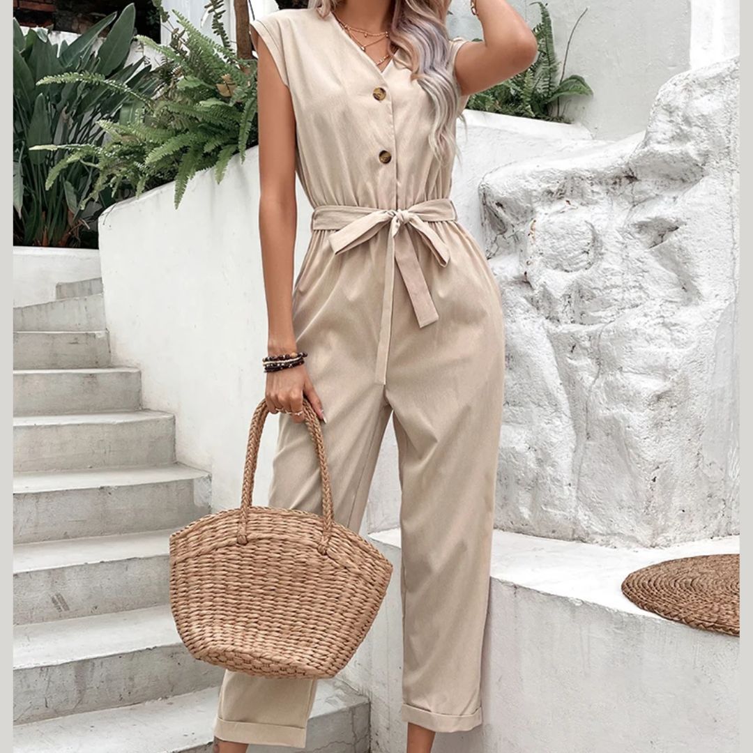 Mouwloze Jumpsuit Carla Stijlvol Zomerjurk