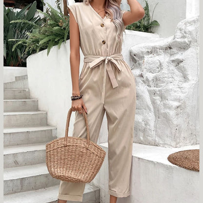 Mouwloze Jumpsuit Carla Stijlvol Zomerjurk