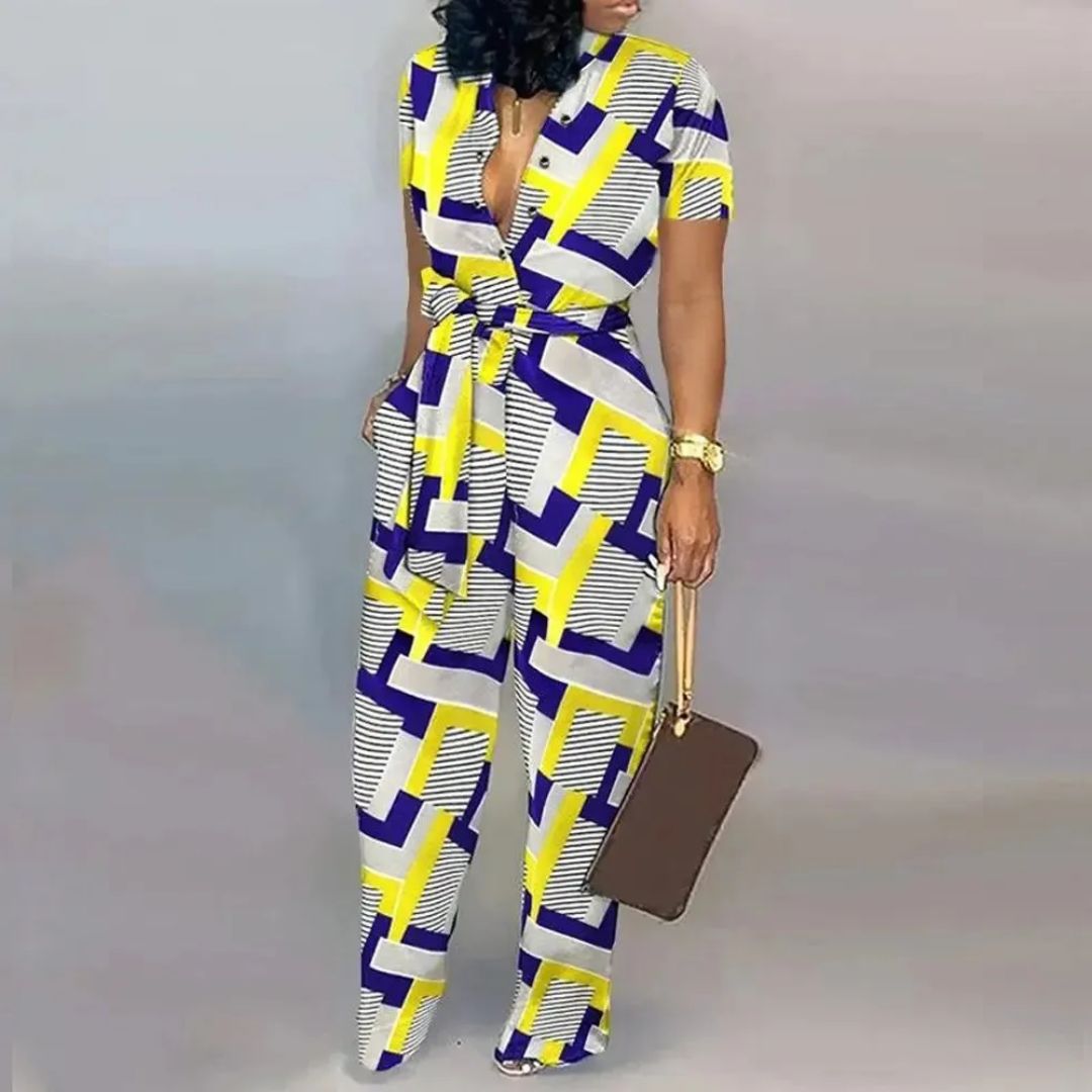 Jumpsuit Trendy Vintagejurk voor Vrouw