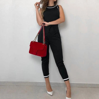 Vrouwelijke Jumpsuit Casual Stijlvol Zomerjurk - Mode Vibes