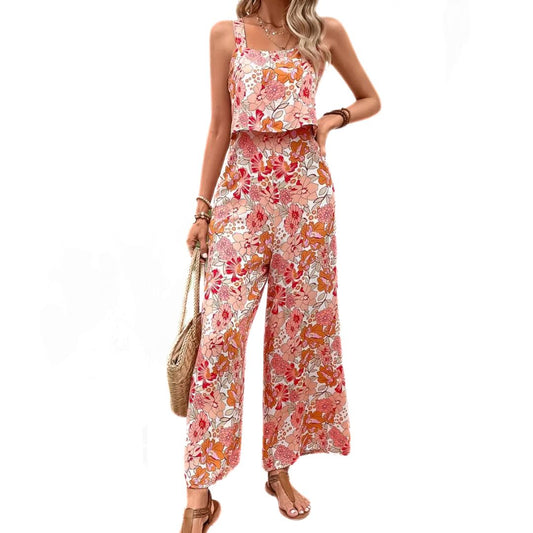 Jumpsuit Thalia Stijlvol Vrouwelijk Zomerkleding - Mode Vibes