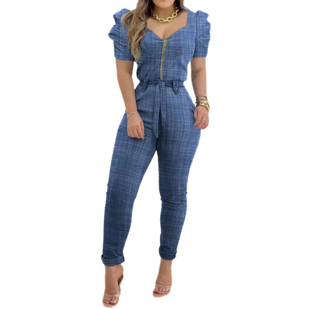Jumpsuit Delia Stijlvol Veelzijdig Jurk - Mode Vibes