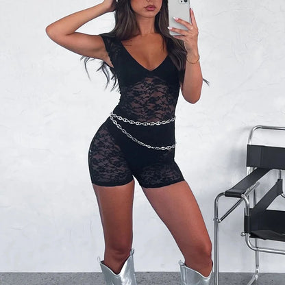 Vrouwelijke Playsuit Sexy Zomerjurk Modieus