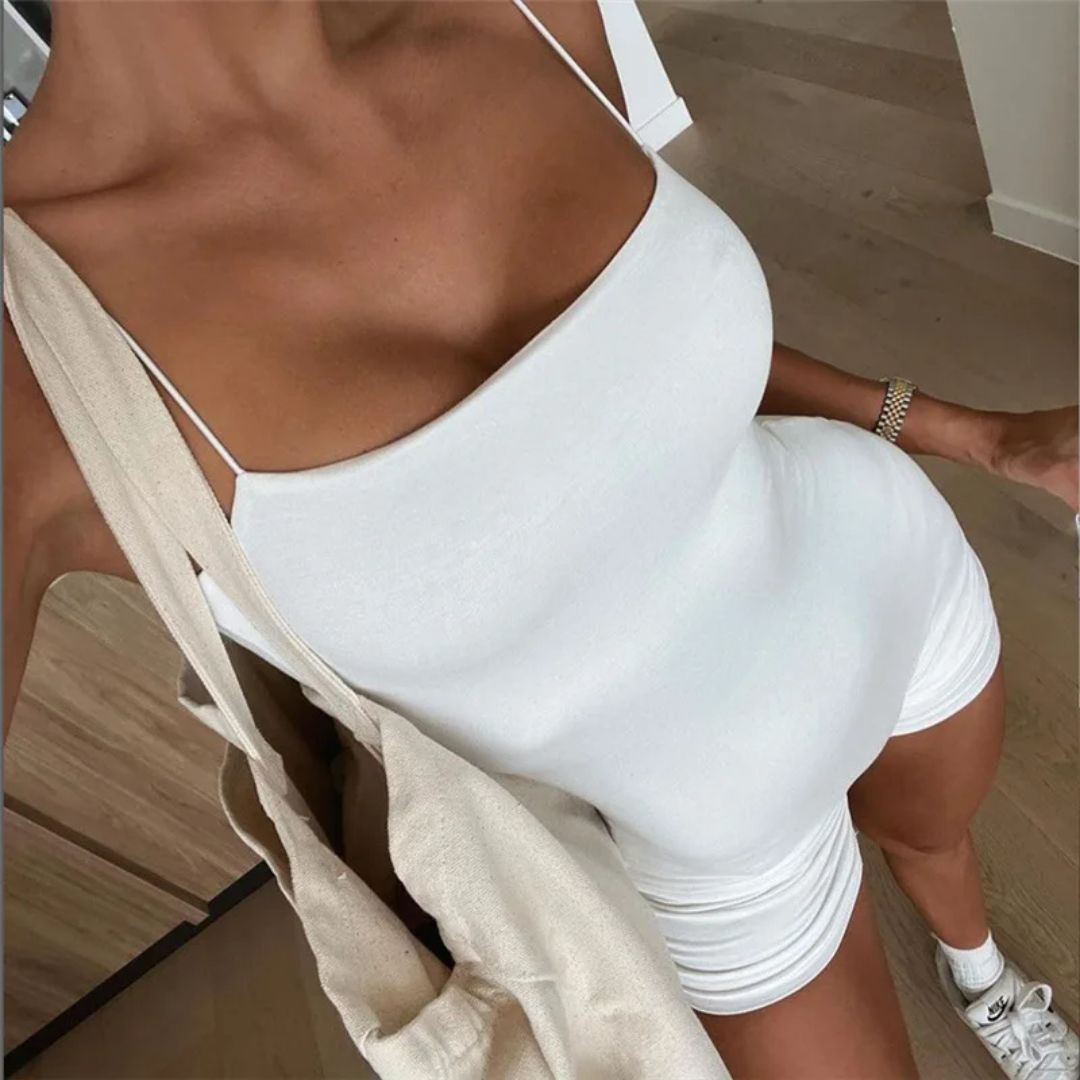 Vrouwelijke Playsuit Comfortabel Zomer Jurk