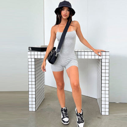 Vrouwelijke Playsuit Comfortabel Zomer Jurk