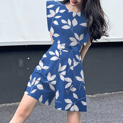 Vrouwelijke Zomerkleurige Playsuit Trendy en Stijlvol