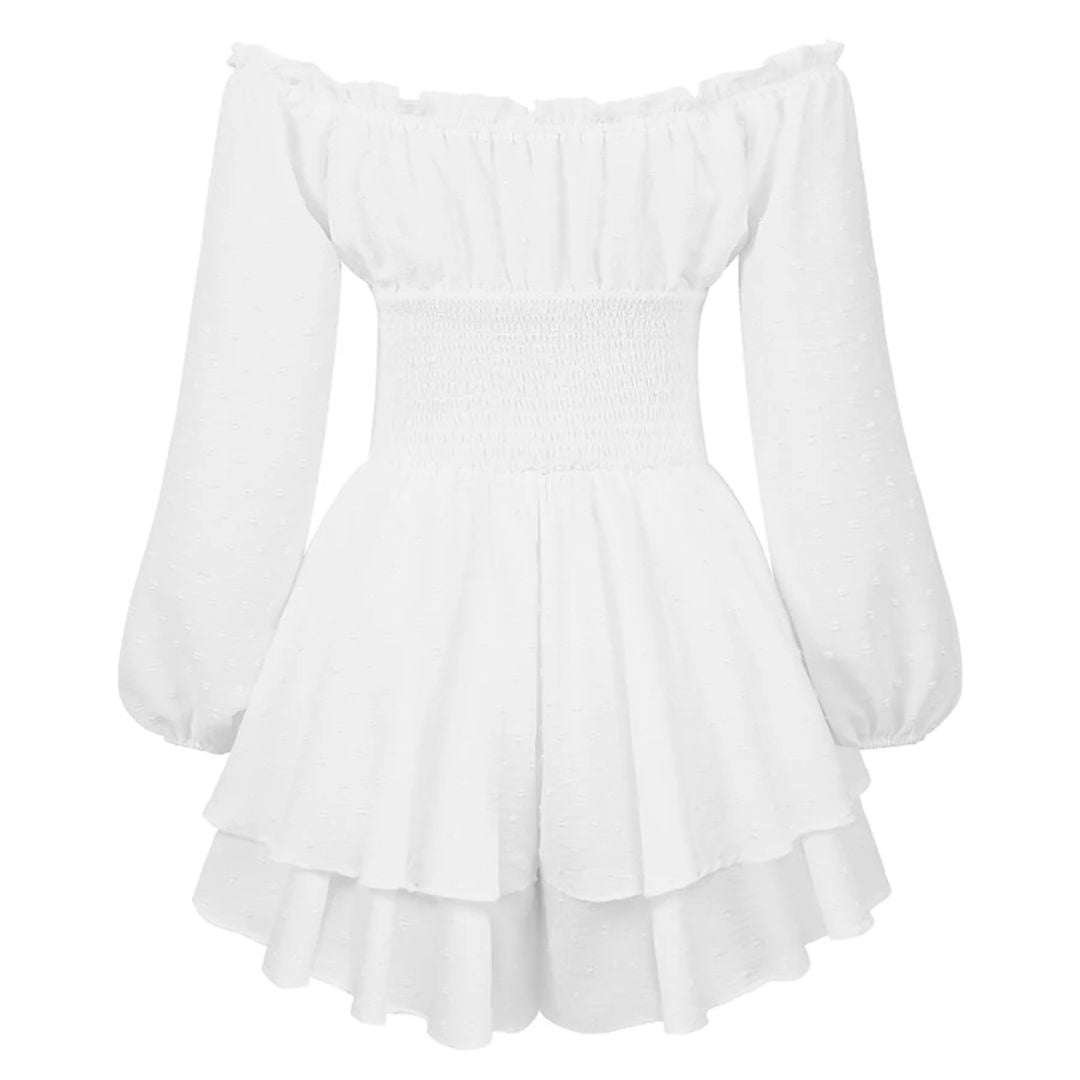 Stijlvolle Effen Playsuit Leila voor Vrouw