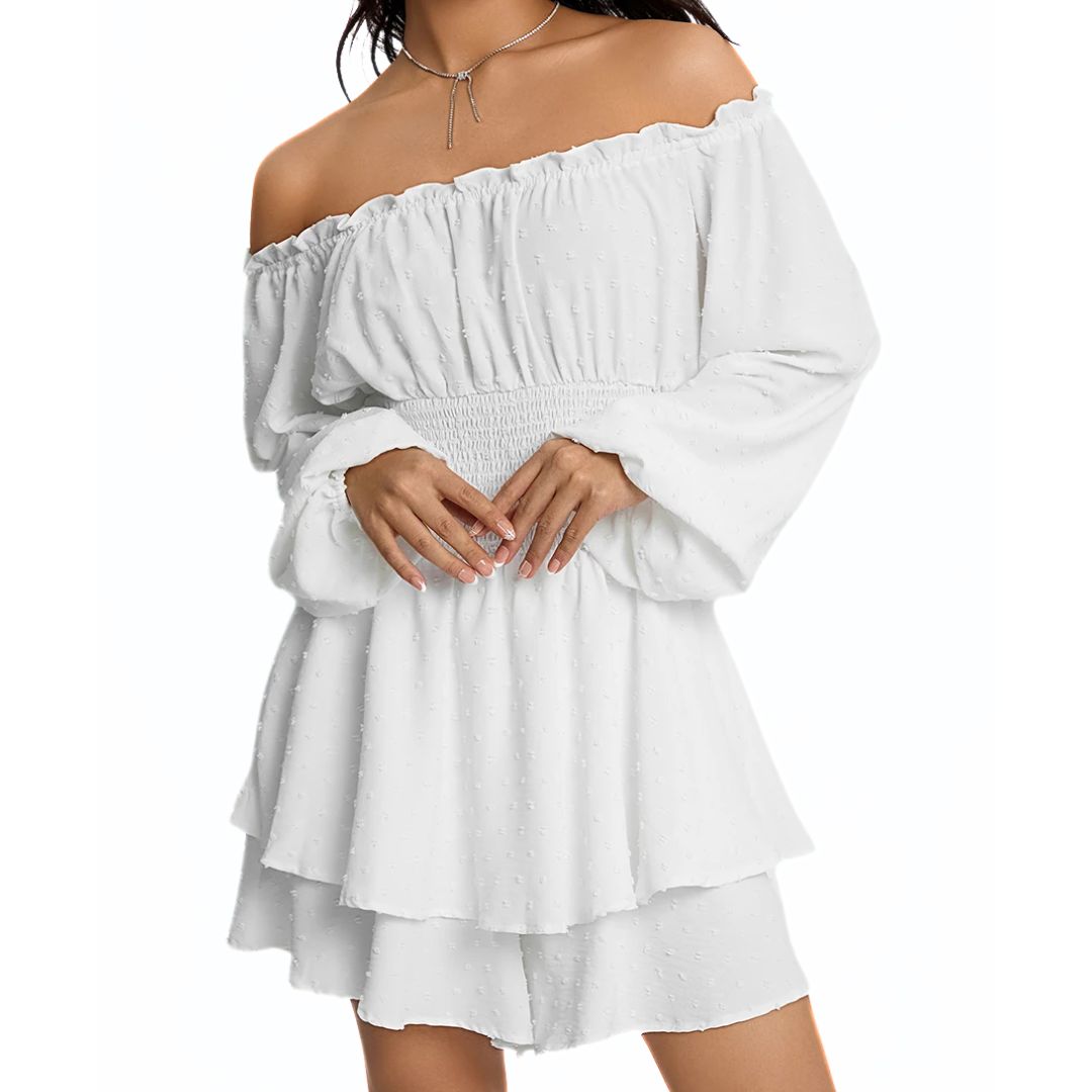 Stijlvolle Effen Playsuit Leila voor Vrouw