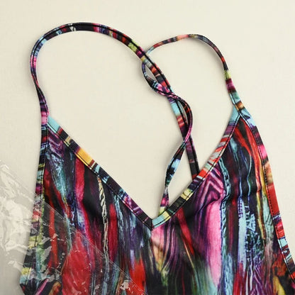Slanke Vrouwelijke Playsuit Zomerjurk Sexy