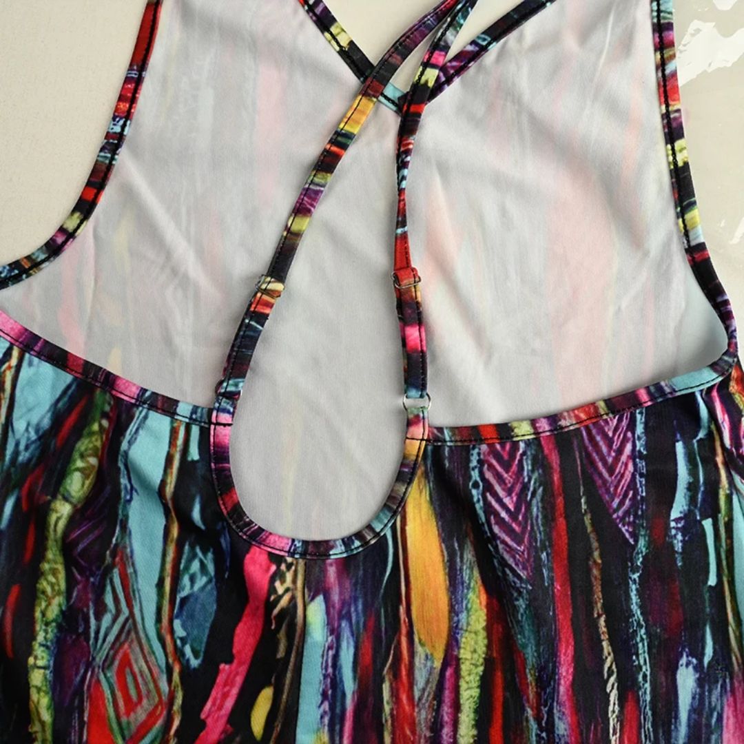 Slanke Vrouwelijke Playsuit Zomerjurk Sexy