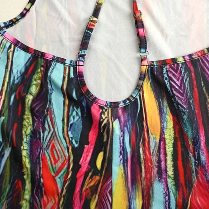 Slanke Vrouwelijke Playsuit Zomerjurk Sexy