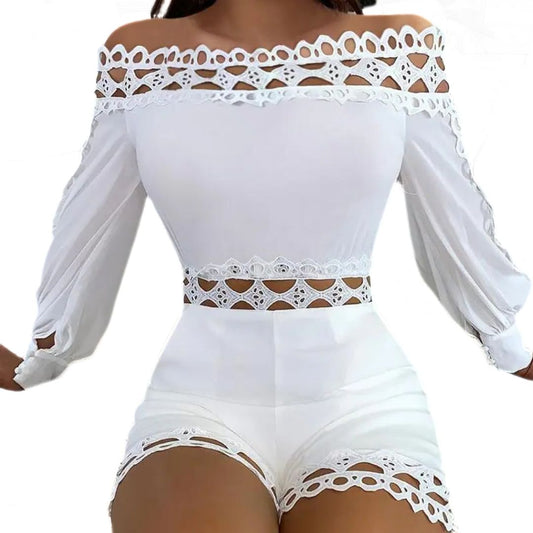 Chique Playsuit Glenda voor Vrouw Stijlvol Zomerjurk - Mode Vibes