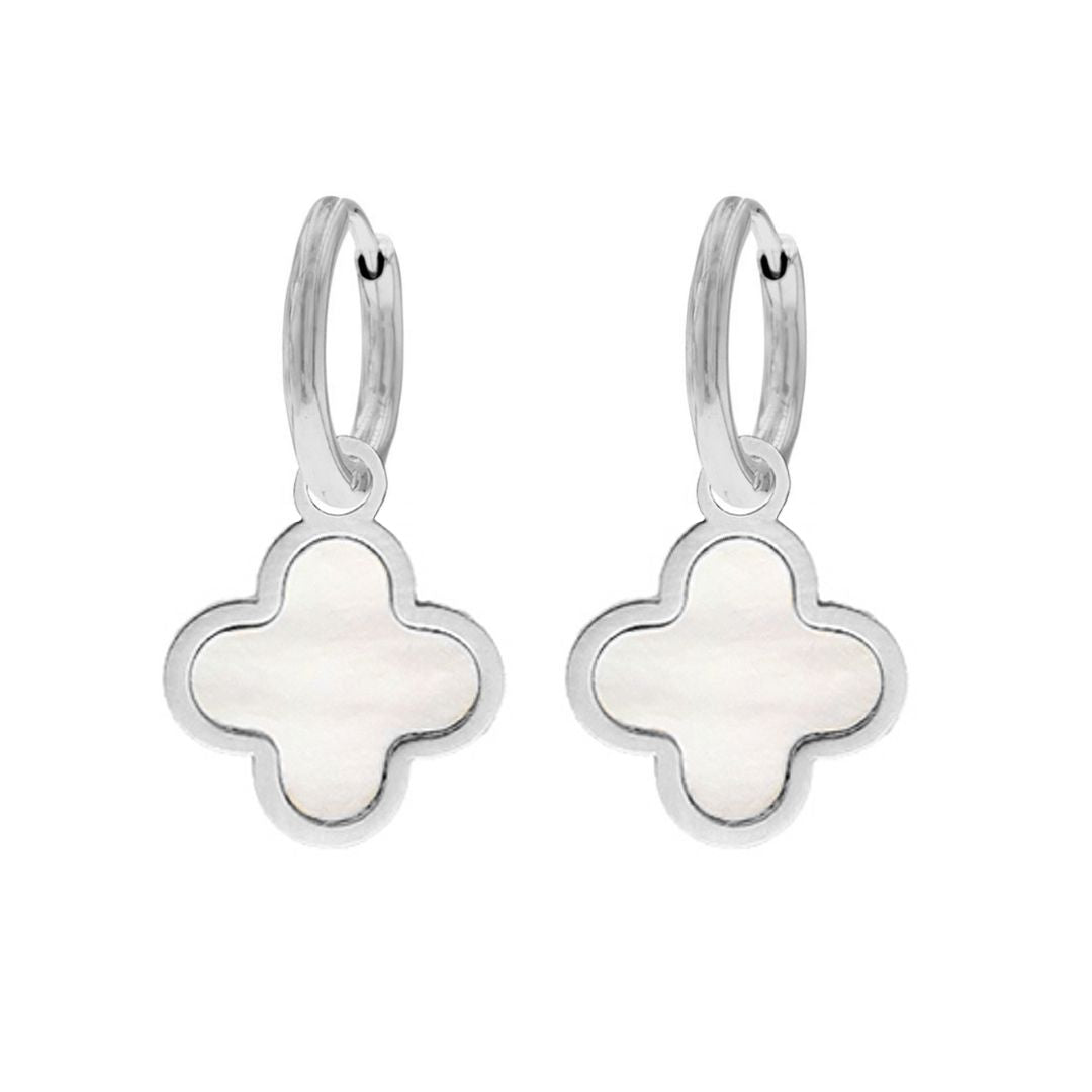 Luxe Oorbellen Klaver Trendy Mode Accessoire