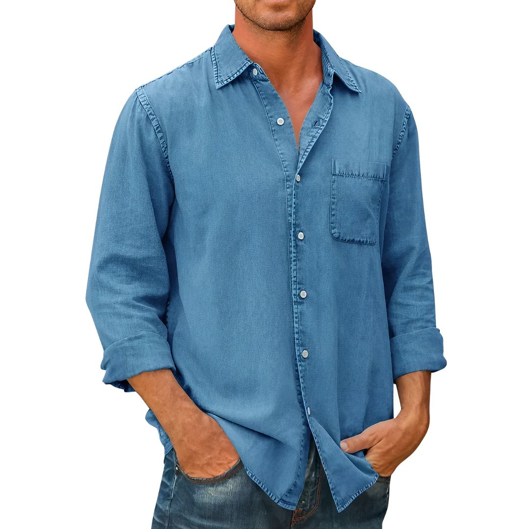 John Overhemd voor Mannen Modern en Comfortabel - Mode Vibes