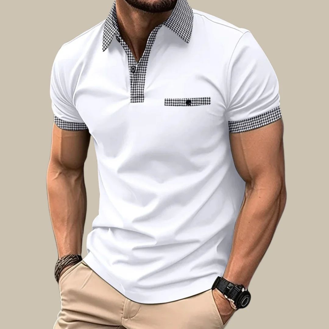Polo Shirt Mannen Trendy en Comfortabel - Mode Vibes