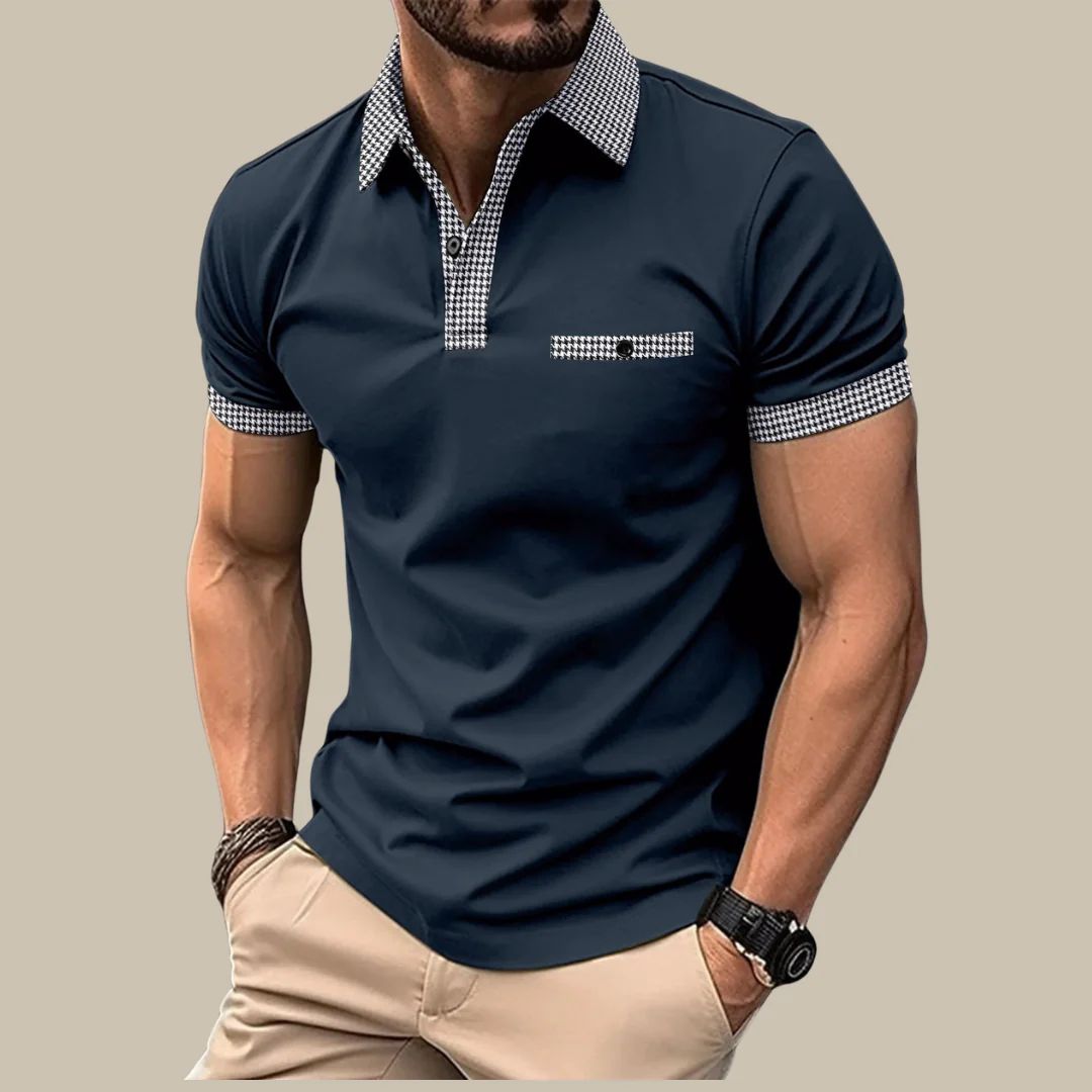 Polo Shirt Mannen Trendy en Comfortabel