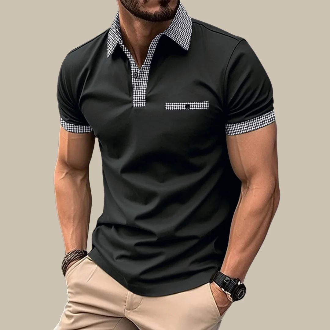 Polo Shirt Mannen Trendy en Comfortabel