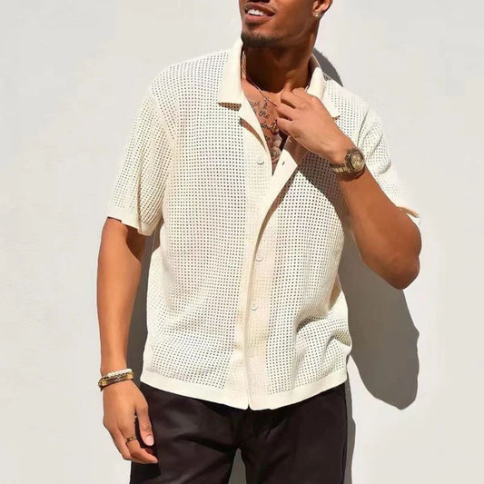 Trendy Mannen T-Shirt Comfortabel en Stijlvol - Mode Vibes