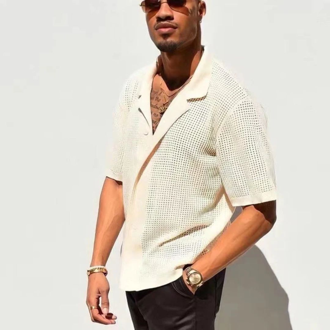 Trendy Mannen T-Shirt Comfortabel en Stijlvol