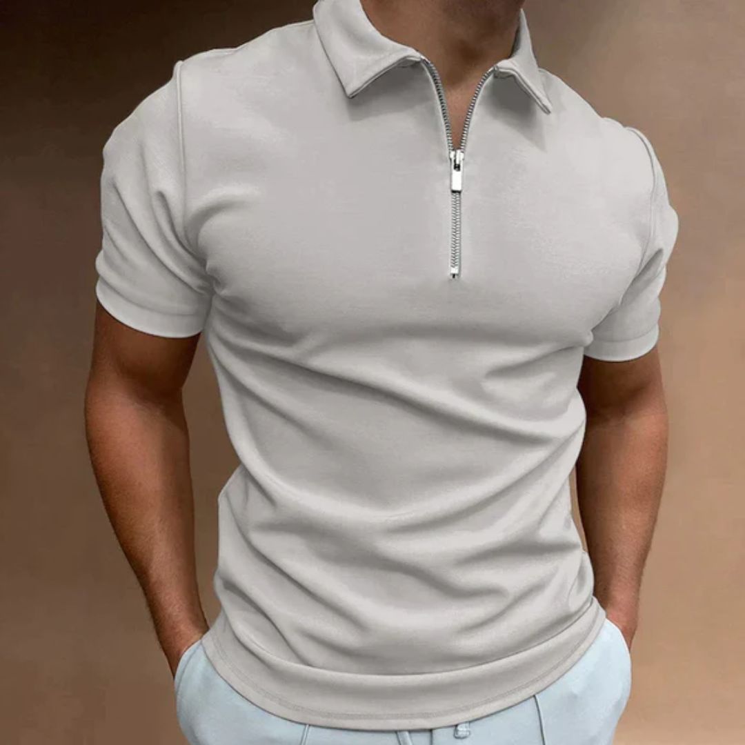 Casual Polo Shirt voor Mannen Stijlvol en Comfortabel - Mode Vibes