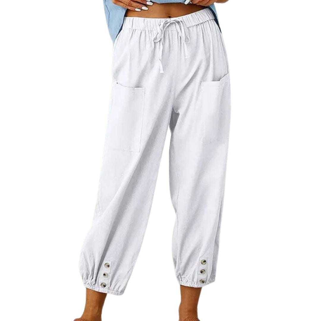 Dames Broek Stijlvol Ademend Comfortabele Zomerkleding