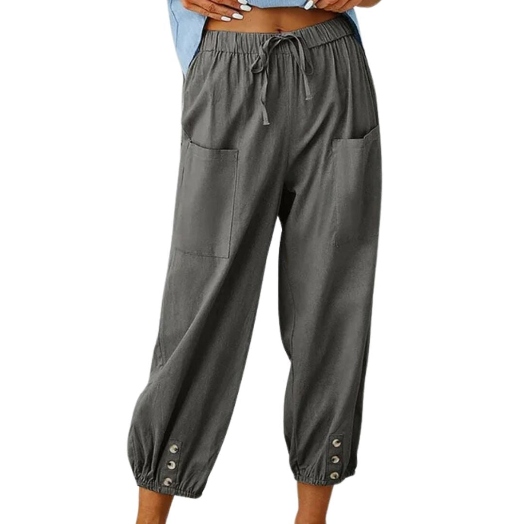 Dames Broek Stijlvol Ademend Comfortabele Zomerkleding
