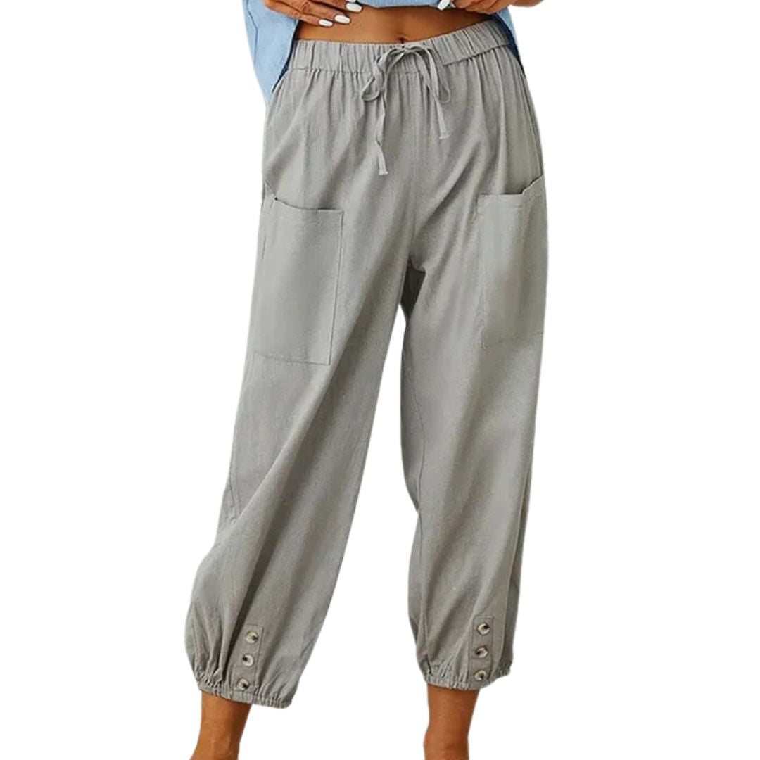 Dames Broek Stijlvol Ademend Comfortabele Zomerkleding