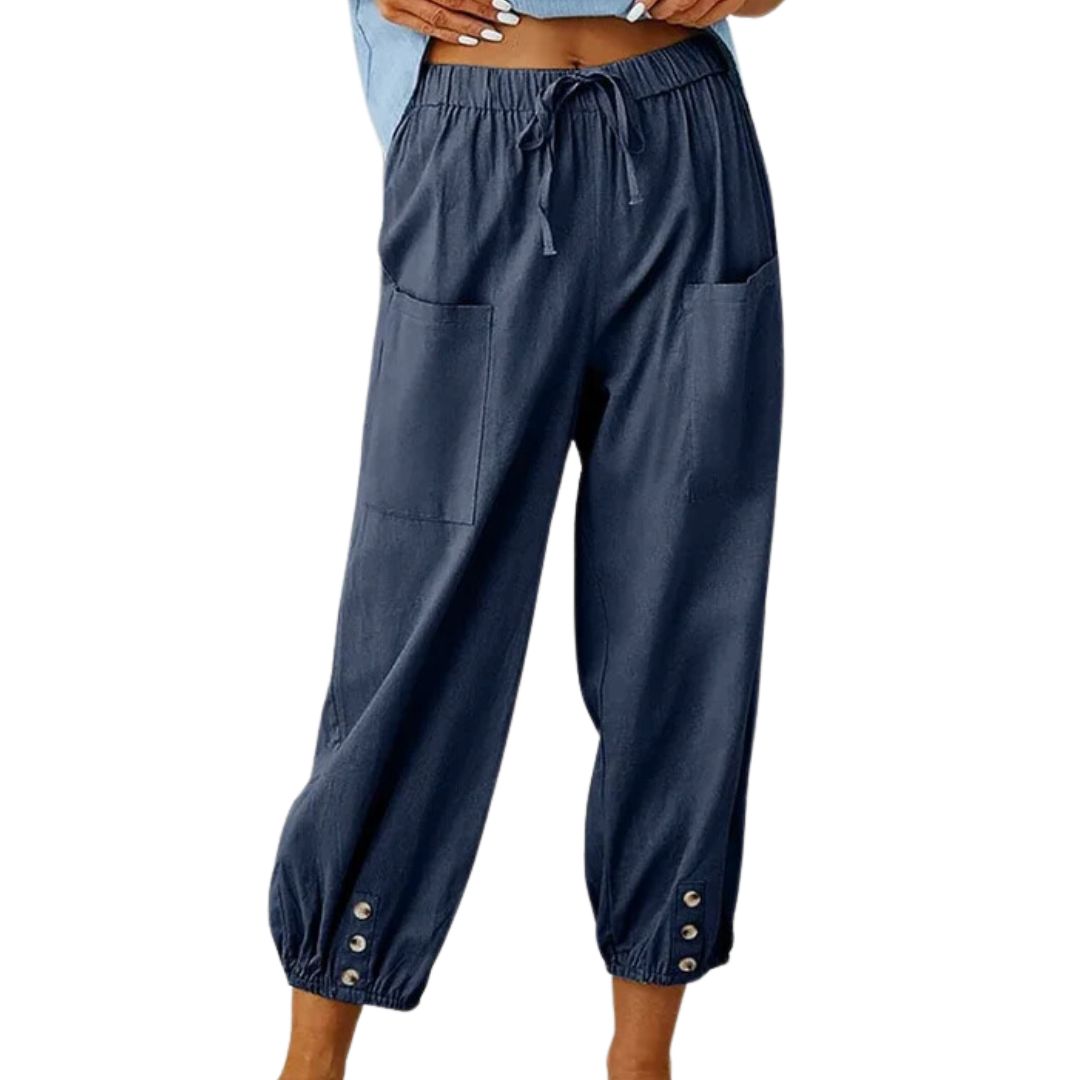 Dames Broek Stijlvol Ademend Comfortabele Zomerkleding